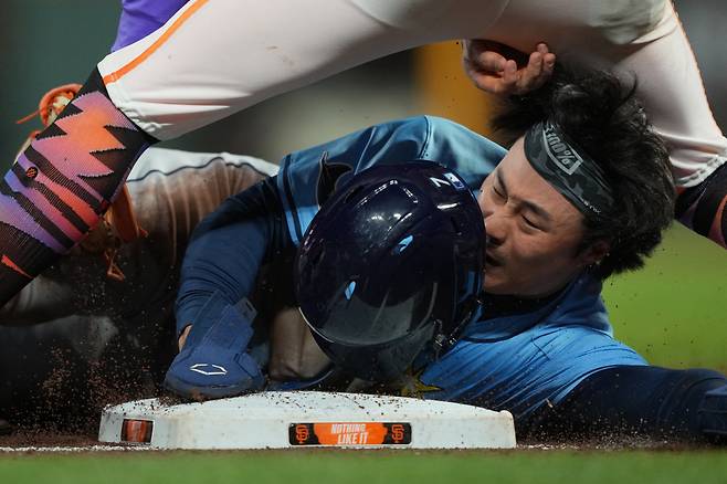 탬파베이 레이스 김하성. Imagn Images연합뉴스