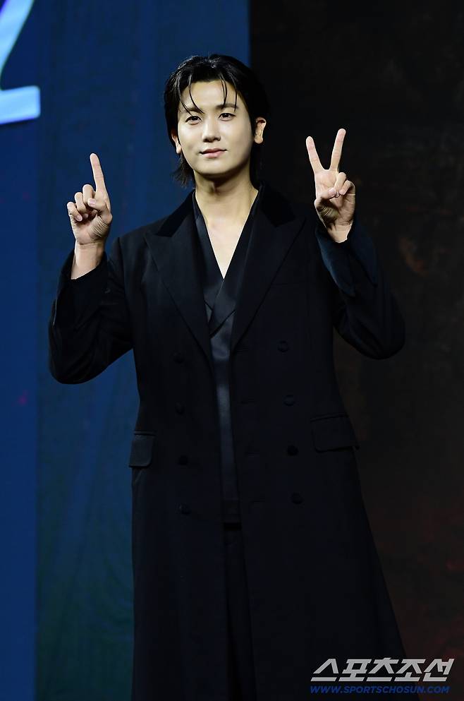 20일 서울 장충동 앰배서더 서울 풀만 호텔에서 '트웰브' 제작발표회가 열렸다. 포즈를 취하고 있는 배우 박형식. 장충동=송정헌 기자songs@sportschosun.com/2025.08.20/
