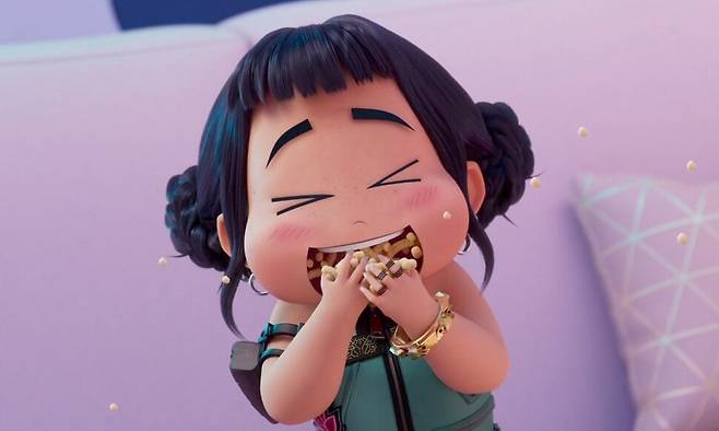 케이팝 데몬 헌터스. 넷플릭스 갈무리