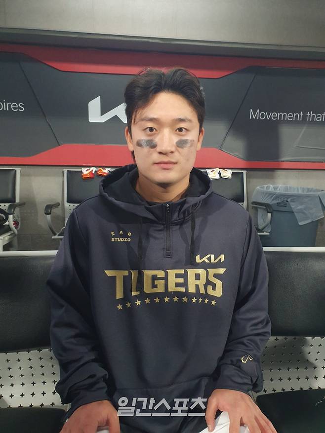 지난 5월 28일 광주 키움전을 마친 뒤 취재진과 인터뷰하는 KIA 윤도현. 광주=배중현 기자