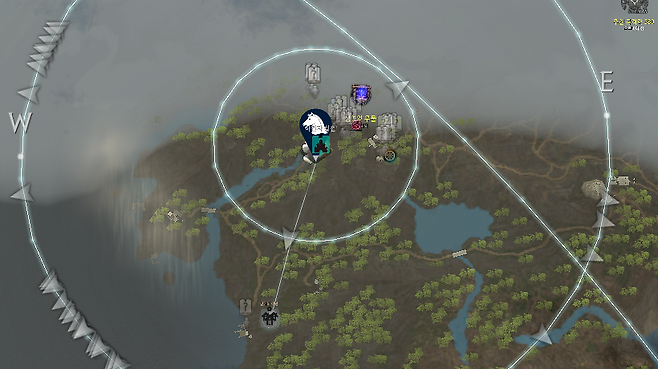 ▲ 의뢰를 쭉 진행하면 하킨자 신전까지 자동 이동시켜주는데