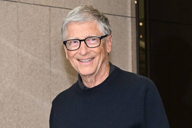 빌 게이츠 게이츠재단 이사장이 20일 서울김포비즈니스항공센터를 통해 입국했다. /사진=연합뉴스