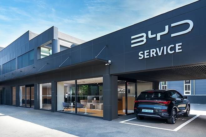 BYD 서비스 센터 [사진제공=BYD코리아]