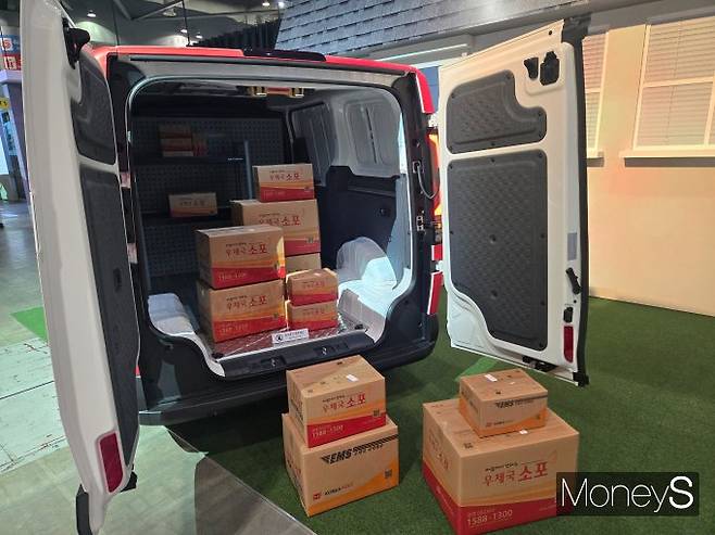 더 기아 PV5는 기아 최초 전동화 전용 PVB로 뛰어난 실용성을 자랑한다. /사진=김이재 기자