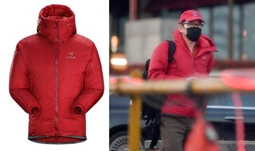 지난 2019년 서울 수서역에서 포착된 이재용 삼성전자 부회장(사진 오른쪽). 이 부회장이 착용했던 캐니다 프리미엄 아웃도어 브랜드 아크트렉스 ‘파이어비 AR 파카(FIREBEE AR PARKA)‘. [뉴시스]
