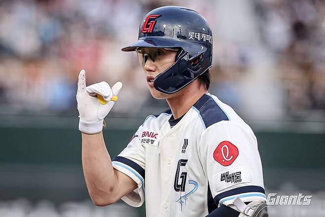 ▲ 전민재 ⓒ롯데 자이언츠