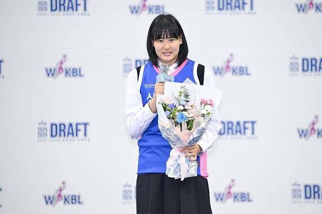 2025~2026 드래프트 1라운드 5순위 양혜은(삼성생명). /사진=WKBL 제공