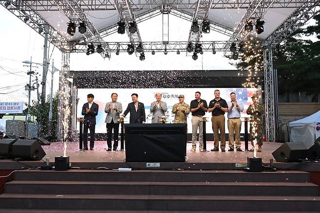 한미 우호의 날 축제 [동두천시 제공. 재판매 및 DB 금지]