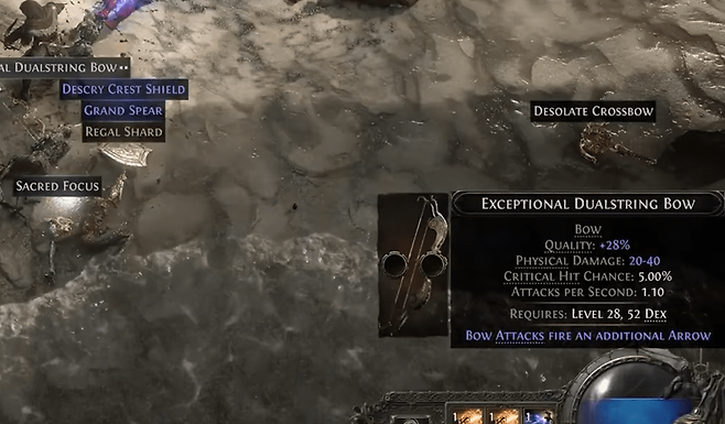 -&nbsp;익셉셔널 등급의 노멀 아이템이 추가된다&nbsp;