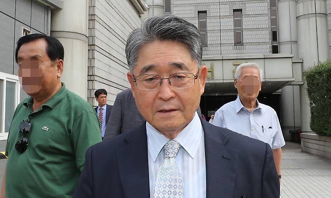 5·18민주화운동 때 북한군이 침투했다고 주장하는 지만원씨. 연합뉴스