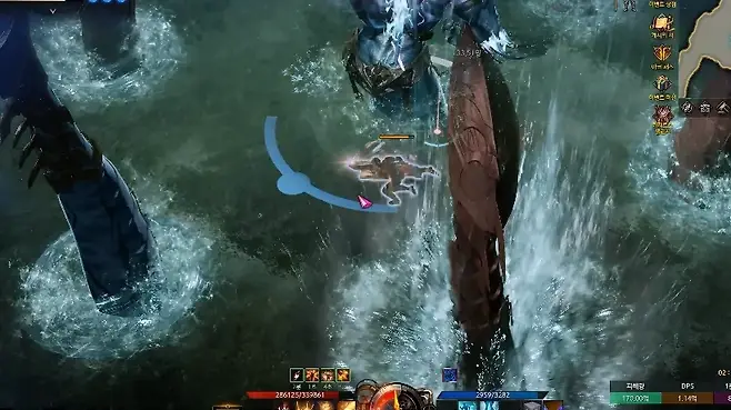 ▲ 공팟 기준 꼬리 카운터가 실패했다면 본체를 카운터해 넘길 수 있다