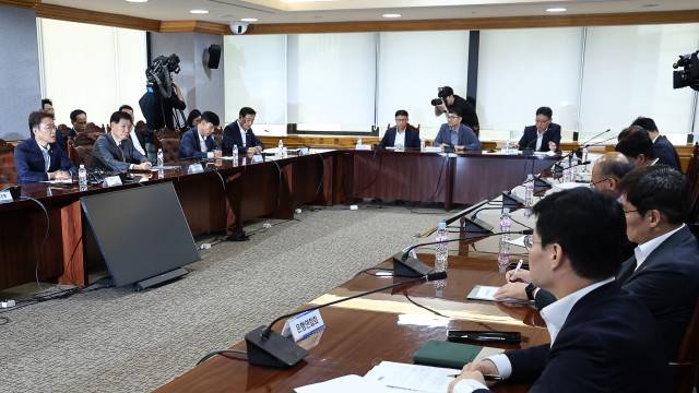 석유화학 사업 재편 금융권 간담회 (사진 출처 : 연합뉴스)