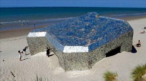 베르트랑 세귄이 덩케르크 지역에 작업한 ‘반사’ /© Marc Demeure