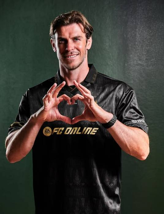 Gareth Bale, a Welsh former professional footballer, will play at the second Nexon Icons Match in September. [NEXON]