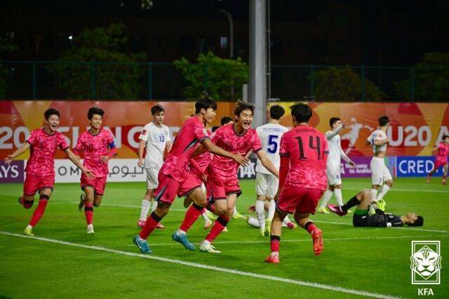 지난 2월 중국에서 개최된 아시아축구연맹(AFC) 20세 이하(U-20) 아시안컵 당시 남자 U-20 대표팀./대한축구협회