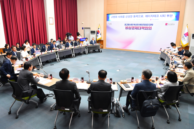 ▲제52차 비상경제대책회의.ⓒ부산시