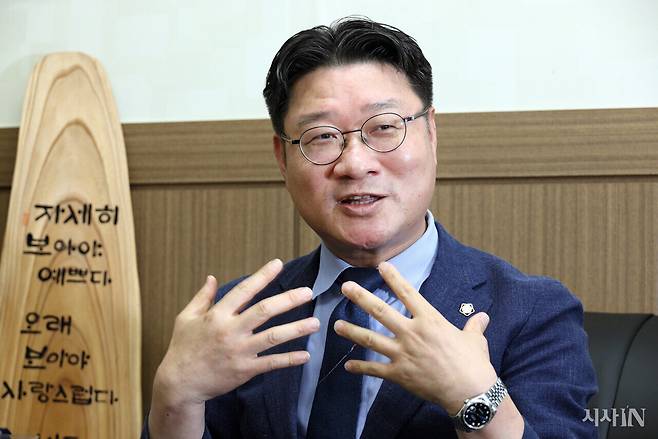 8월5일 김정호 변호사(법무법인 이우스)가 <시사IN>과 인터뷰하고 있다. ⓒ시사IN 조남진