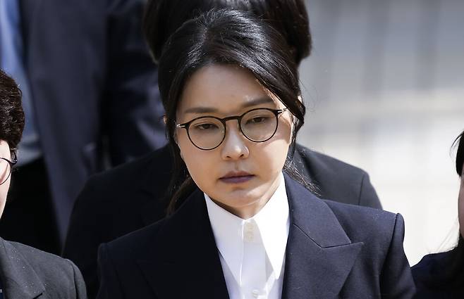 김건희 여사에 대한 구속기간이 이달 31일까지 연장됐다. ⓒ연합뉴스
