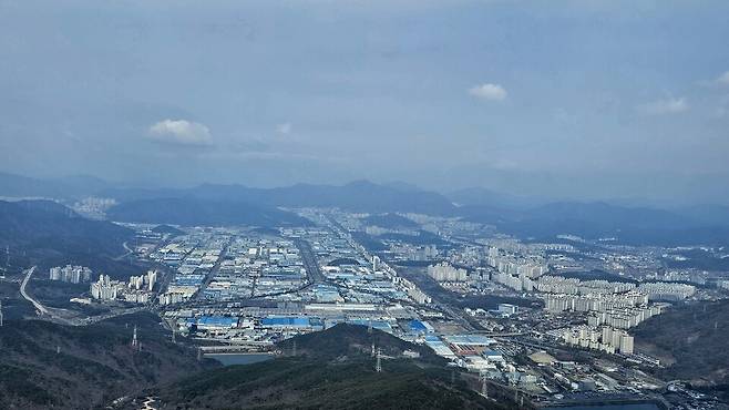 창원국가산단 전경 ⓒ창원시