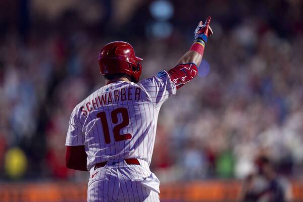 ▲ 필라델피아 필리스 거포 카일 슈워버. ⓒ연합뉴스/REUTERS/AP