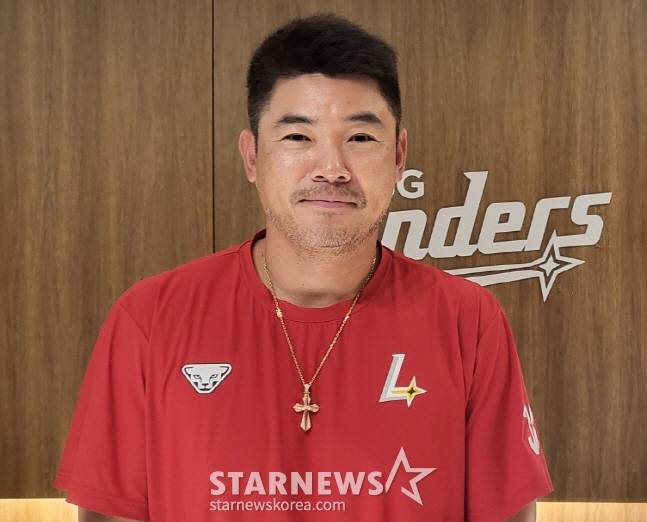 지난 7월 스타뉴스와 인터뷰를 했던 노경은. /사진=안호근 기자