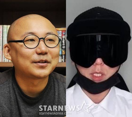 왼쪽부터 주호민, 뻑가 /사진=스타뉴스, 뻑가 유튜브 영상 캡처