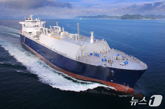 액화천연가스(LNG) 운반선 자료사진(삼성중공업 제공)