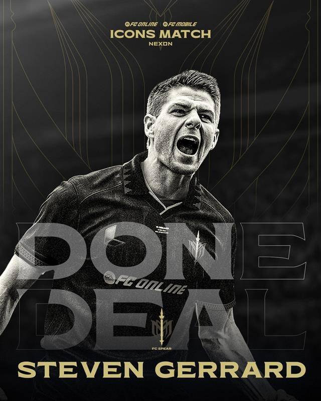 넥슨은 22일 “잉글랜드 국가대표 출신 미드필더 스티븐 제라드를 FC 스피어 선수로 공개하며 2025 아이콘매치에 출전하는 모든 선수 발표를 마쳤다”고 밝혔다. 사진 | 넥슨