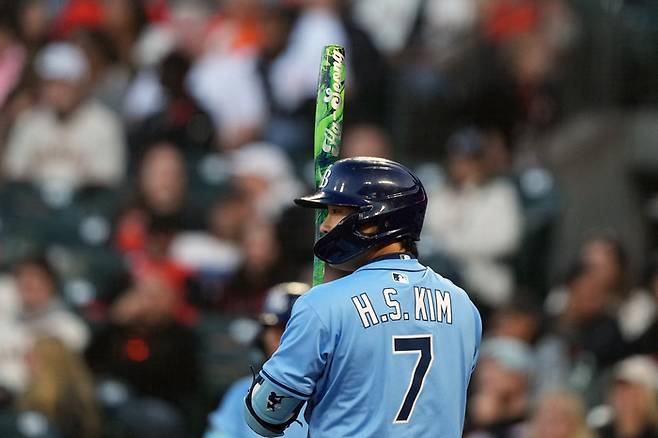 탬파베이 김하성(30)이 허리 염증 증상으로 부상자 명단에 올랐다. 사진 | Imagn Images 연합뉴스