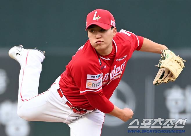 SSG 최민준. 스포츠조선DB