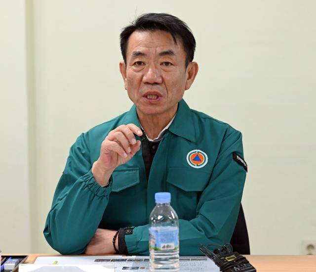 한문희 한국철도공사 사장. 한국일보 자료사진