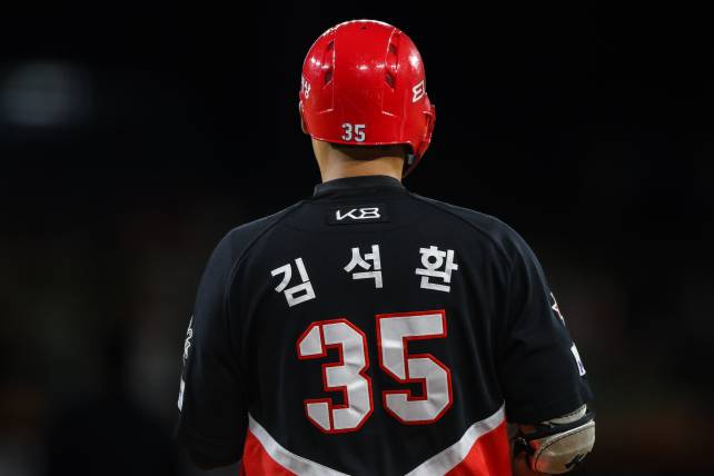 KIA를 대표하는 타자 유망주인 김석환. 이범호 감독은 그에게 선발 기회를 주겠다는 의사를 밝혔다. KIA 제공