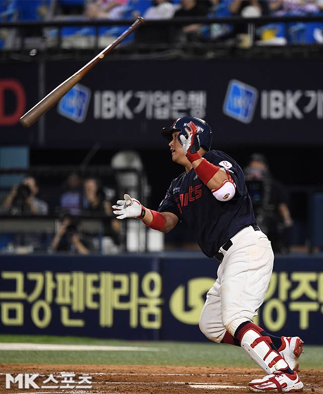유강남은 22일 창원 NC전에서 홈런포를 가동했다. 사진=천정환 기자