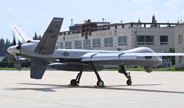 리퍼 지난달 22일 광주 기지에 순환배치된 미 공군의 MQ-9 A 리퍼. 미 국방부 DVID 제공