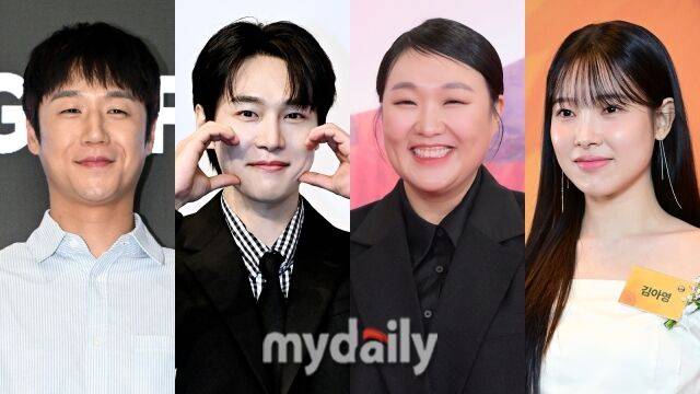 배우 정준원, 배우 강유석, 코미디언 이수지, 배우 김아영/마이데일리 DB