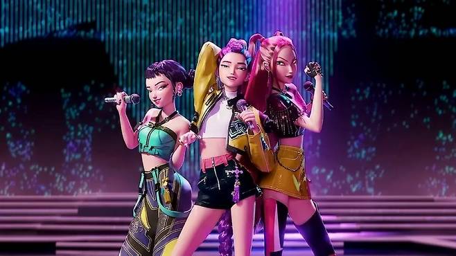 '케이팝 데몬 헌터스'. 넷플릭스 제공