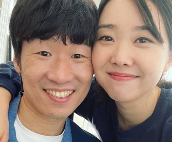 박지성, 김민지 부부. 사진|김민지 SNS