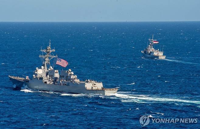 미 해군 이지스 구축함 AFP=연합뉴스. 재판매 및 DB 금지