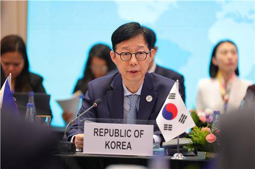 FEALAC 참석한 박윤주 외교부 1차관 [외교부 제공. 재판매 및 DB 금지]