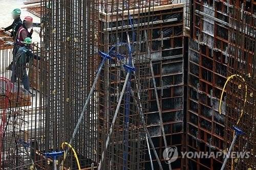 아파트 건설현장. 연합뉴스