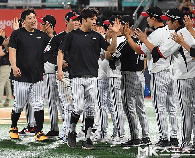 LG는 22일 광주 KIA전에서 승전고를 울렸다. 사진=천정환 기자