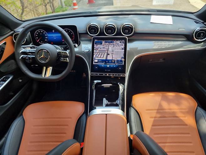 벤츠 C클래스 AMG 라인. /사진=강주헌 기자
