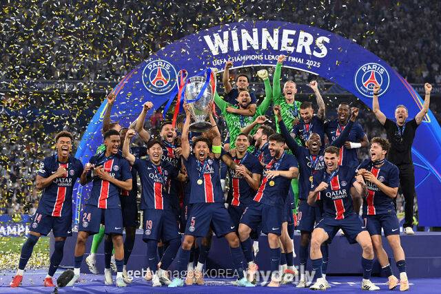 2회 연속 UCL 우승을 노리는 PSG. /게티이미지코리아