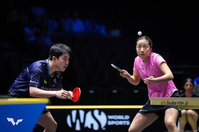 한국 탁구 간판 임종훈(왼쪽)-신유빈. WTT 인스타그램 캡처