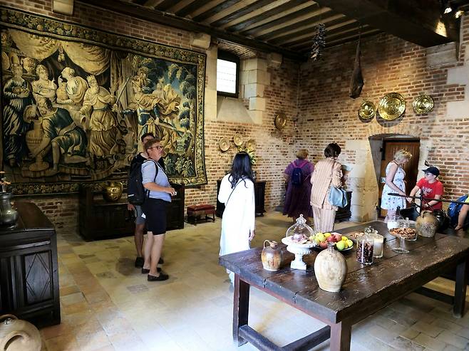 클로뤼세 주방.