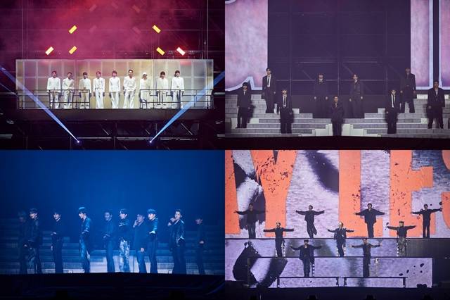 그룹 슈퍼주니어가 22일부터 24일까지 서울 송파구 올림픽공원 KSPO돔에서 20주년 기념 콘서트 '슈퍼 쇼 10'을 개최했다./SM엔터테인먼트