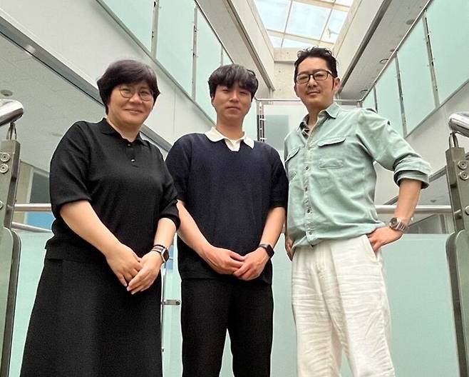 사진 1. (왼쪽부터) 임미희 교수, 김민근 박사, 이영호 박사