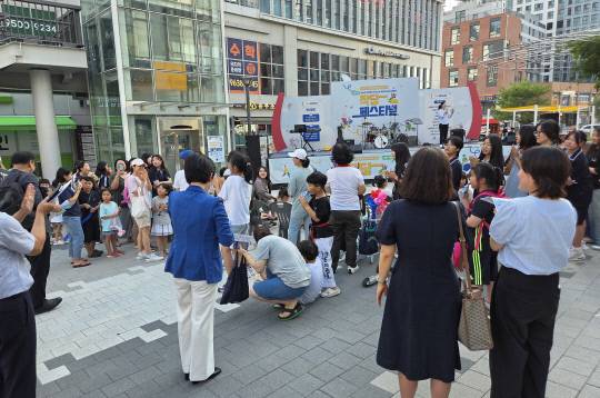 세종마을교육지원센터는 최근 해밀동에서 대나무숲 개원을 기념하는 청소년문화제를 개최했다. 세종시교육청 제공