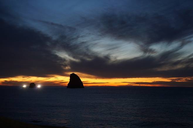울룽도의 밤. 장보영 제공