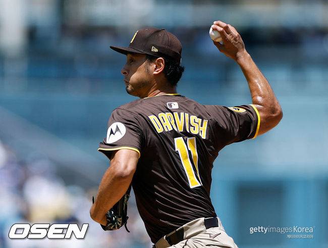 [사진] 샌디에이고 다르빗슈 유. ⓒGettyimages(무단전재 및 재배포 금지)